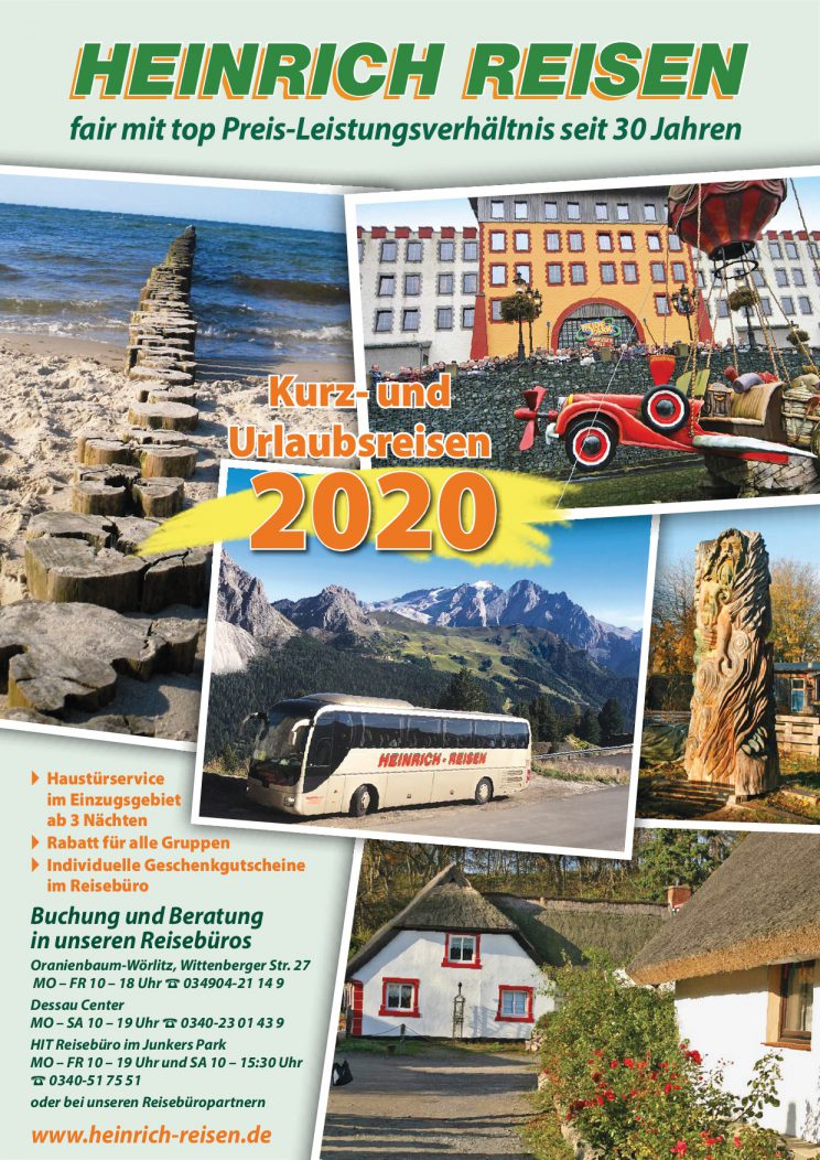 Katalog Heinrich Reisen 2020