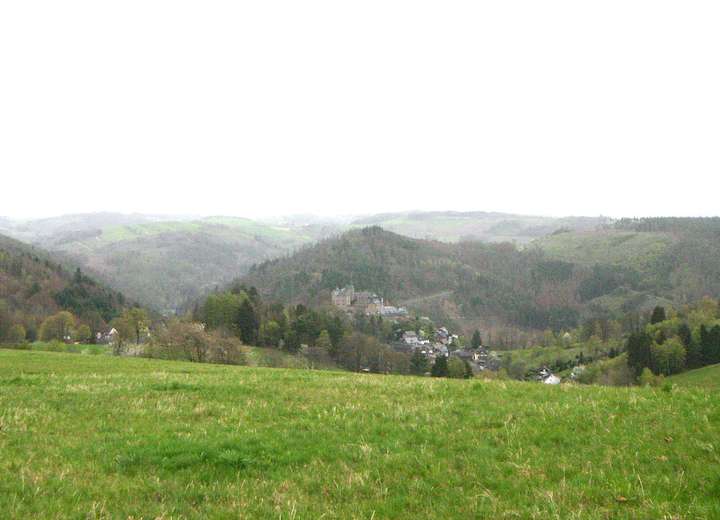 Landschaftsansicht Fichtelgebirge