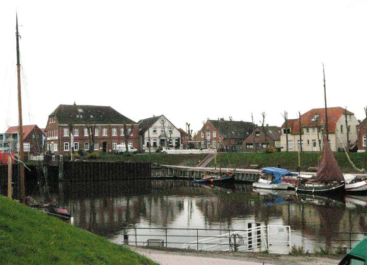 Sicht auf Hafeneinfahrt