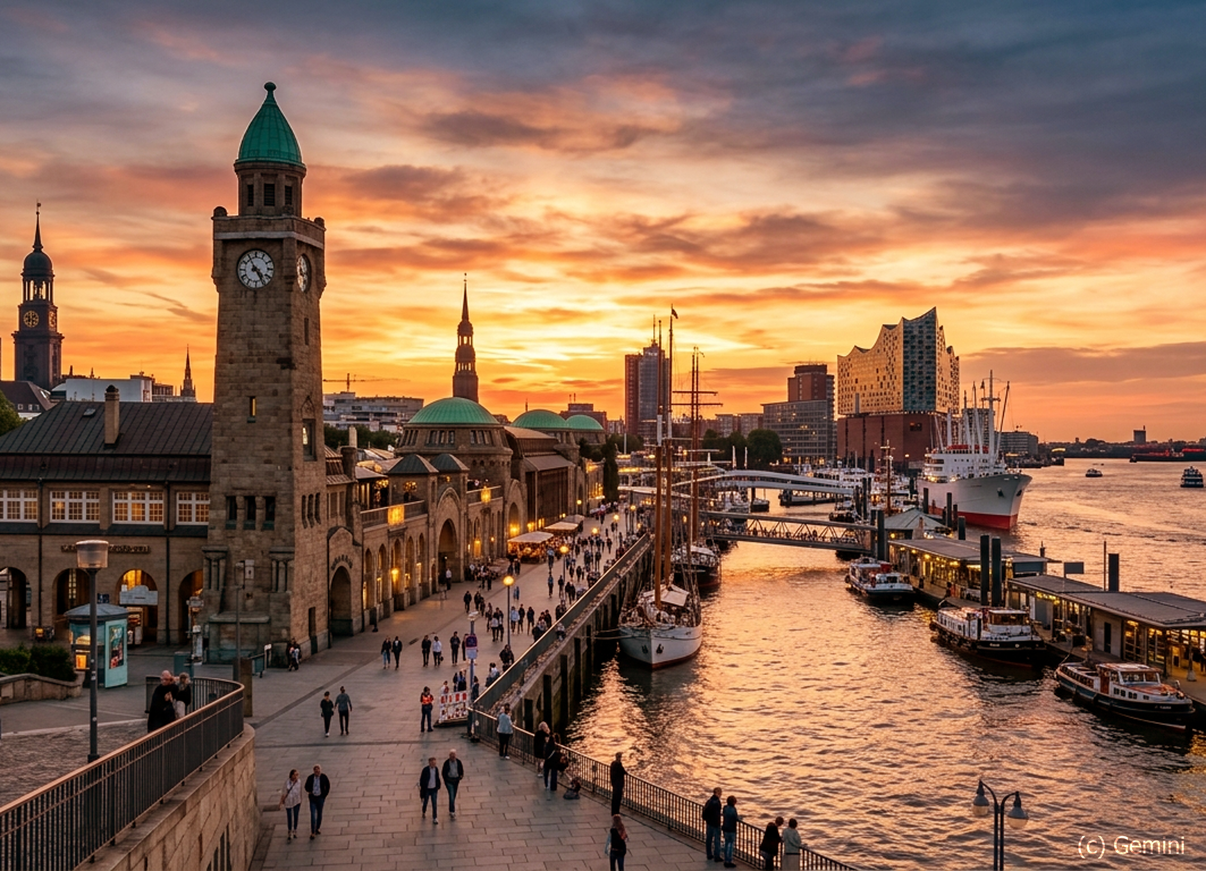Hamburg Landungsbrücke