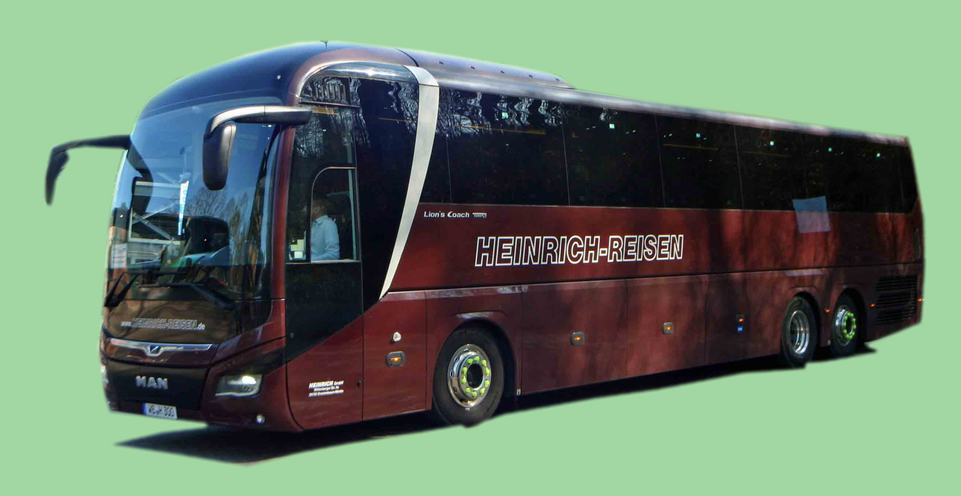 MAN Lions Coach Reisebus mit 57 + 1 Plätzen