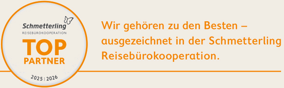 TOP Partner der Schmetterling Kooperation 2025 / 2026